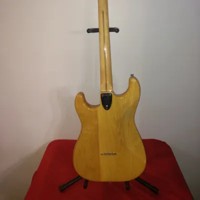 Fender Stratocaster 1976 Natural. Vintage with orig manual, strap, cable image 6