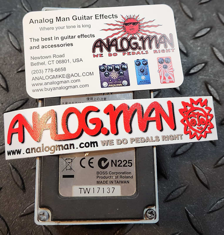 Boss BD-2 Blues Driver w/ Analogman Super Mod Range Expander