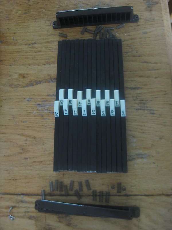 Oscar Schmidt Autoharp 15 Chord Bar Conversion Kit Complete Reverb