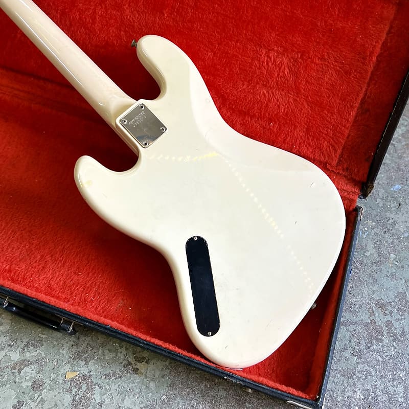 Fernandes Electric Jazz bass 1984 - Olympic white limited
