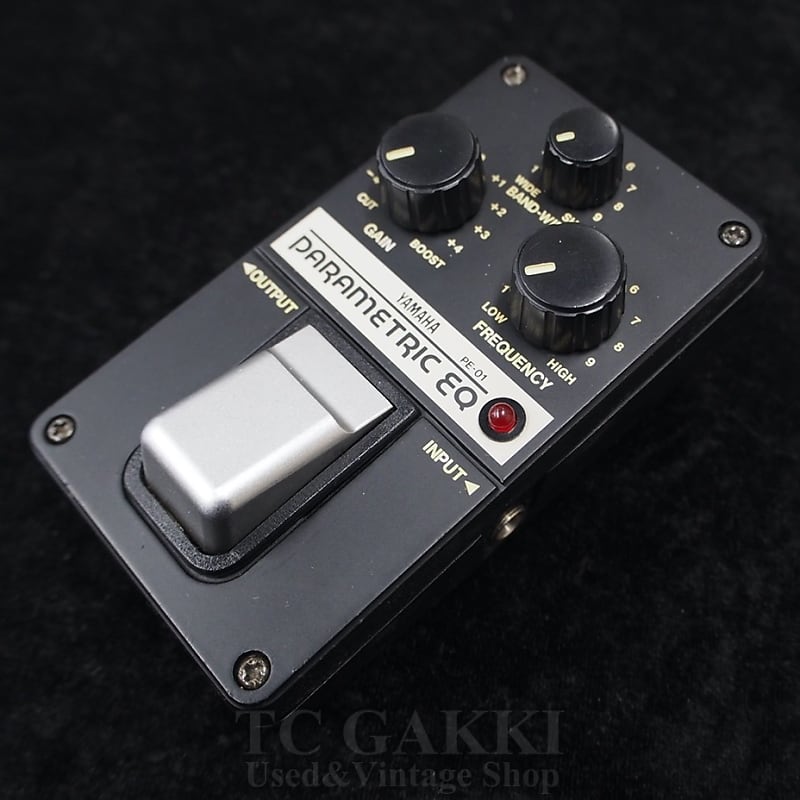 ギター YAMAHA PE-01 PARAMETRIC EQUALIZER Maxon PPE-1 Programmable Parametric EQ Equalizer Effect