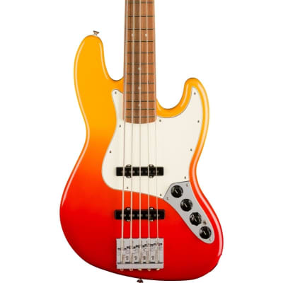 Fender Player Plus Jazz Bass V (Tequila Sunrise) for sale