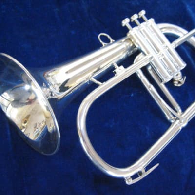 Mint Boosey & Hawkes Bb Flugelhorn Silver Plated | Reverb