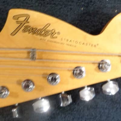 Fender  68 Reverse Headstock Stratocaster 2001 White image 9