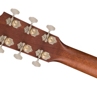 Fender Paramount PO220E Orchestra Acoustic-Electric Guitar (with Case), 3-Tone Sunburst image 4