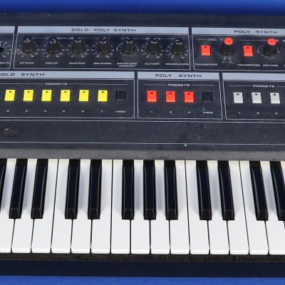 Vintage Crumar Composer CPS 49-Key Analog Synthesizer Synth Keyboard w/ Case image 2