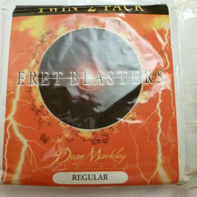 Great Inexpensive Gift: 2-Sets NEW Sealed-Package Dean Markley Fret Blasters Regular Electric Guitar Strings 10-46 Twin Pack TwinPack two (2) sets for one (1) good price deal + SAVE More if you Buy More Than 1 Set image 1