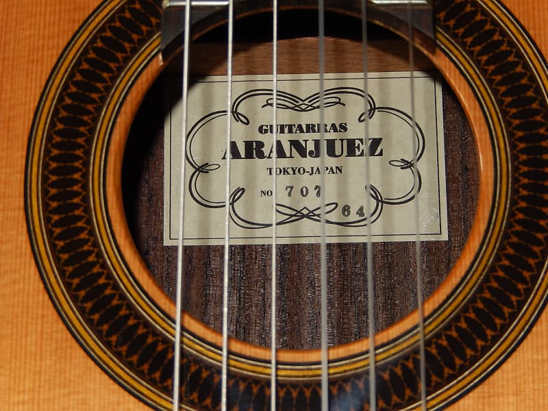 MADE BY RYOJI MATSUOKA - ARANJUEZ 707/64 - TERRIFIC 640MM SCALE CLASSICAL  GUITAR