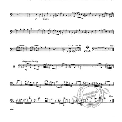 Uber, David (Knaub) Etudes (30) Bass Trombone Studies & Etudes image 2