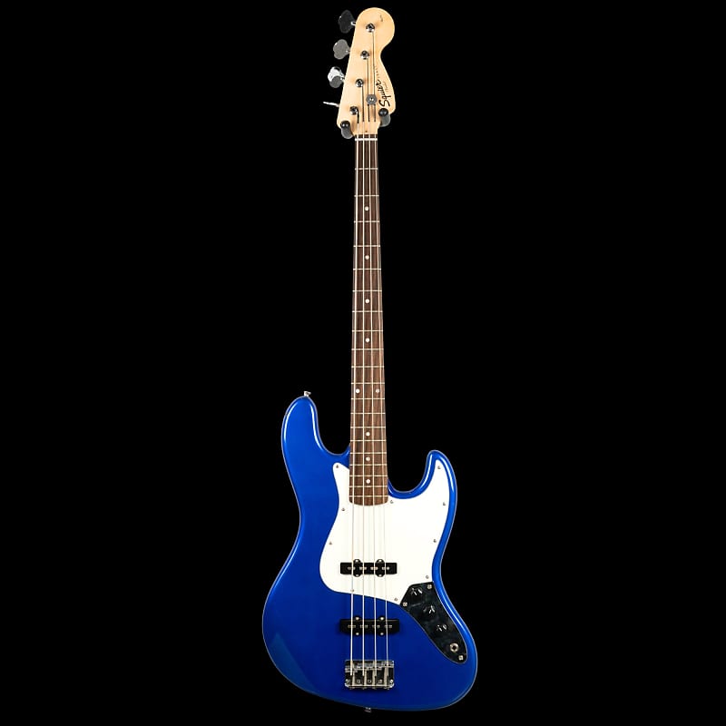 Squier Affinity Jazz Bass - Metallic blue | Reverb