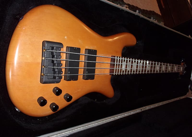 Spector Euro Deluxe Rebop 4 bass guitar Natural W/HS Case