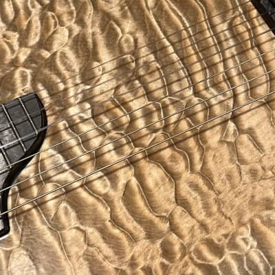 Emerald X20 Nylon 2021 - Quilted Maple Top, standard carbon fiber back/sides image 9