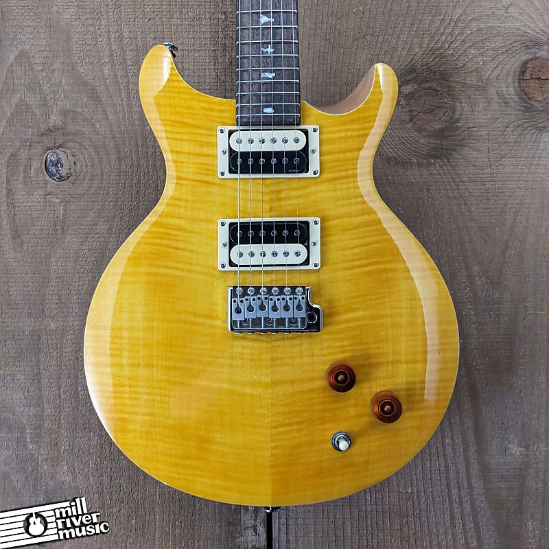Paul Reed Smith PRS SE Santana Electric Guitar Santana Yellow w/ Gig Bag