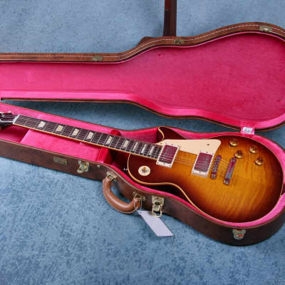 Gibson Custom Shop 1959 Les Paul Standard Reissue Iced Tea Burst - 912524 image 15