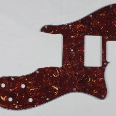 Brown Tortoiseshell Scratch Plate Pickguard to fit USA Telecaster  Custom 72 in 3 colours
