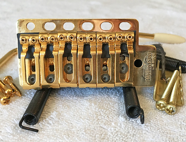 Wilkinson/Gotoh VSVG Gold Vintage Tremolo Bridge for AVRI