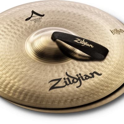 Zildjian 16" A Orchestral Stadium Series Medium Cymbal (Pair) A0468 642388177167 image 1