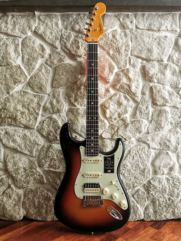 Fender American Ultra Stratocaster HSS 2023 - Ultraburst | Reverb