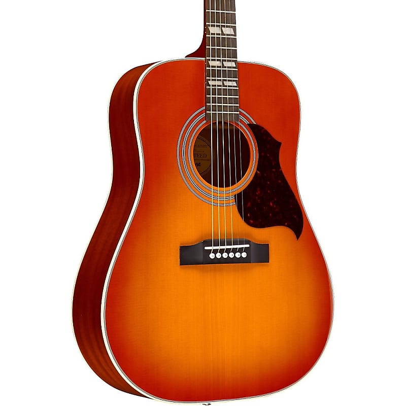 Epiphone Hummingbird Artist Acoustic Guitar Regular Faded Cherry Sunburst