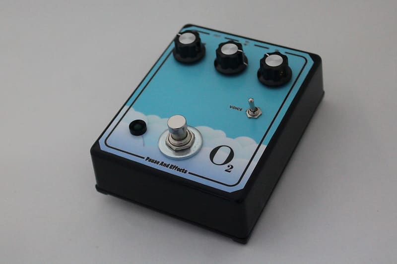 Pause&Effects Oxygen Overdrive with MOSFET clipping Reverb