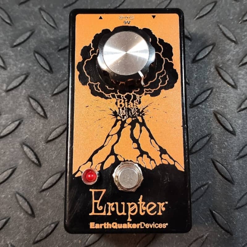 EarthQuaker Devices Erupter Ultimate Fuzz Tone 2017 - Present - Black /  Orange Print