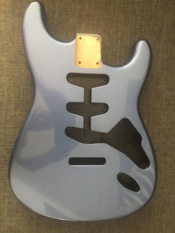 Level Up Guitars Alder Strat Body Lake Placid Blue Reverb UK