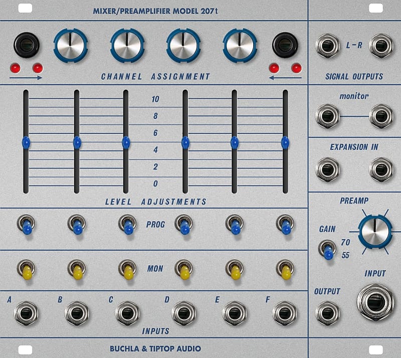 TipTop Audio 207t mixer image 1