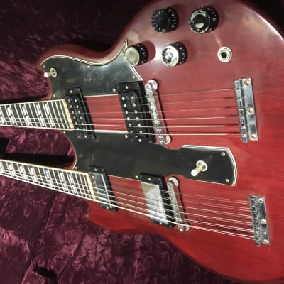 Gibson 1275 Jimmy Page Doubleneck 2007 - Cherry image 2