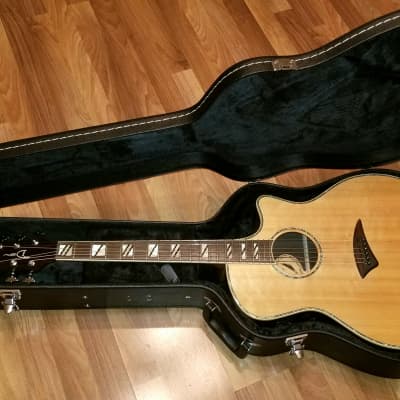 RARE Dean Signature Scott Weiland Exotica 2011 Natural Acoustic-Electric Guitar (All-Solid Wood) image 14