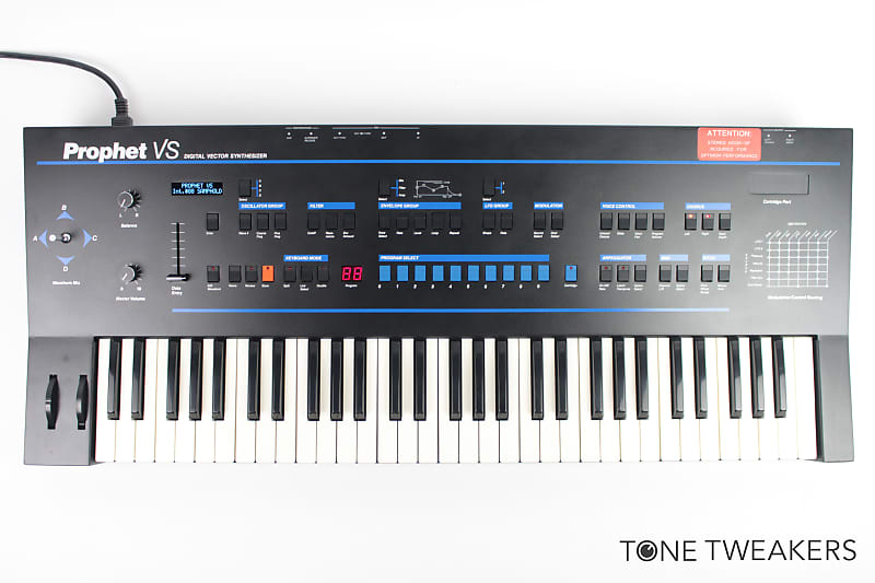 SEQUENTIAL CIRCUITS PROPHET VS Synthesizer - Fully Refurbished & Better Than The Rest! - midi VINTAGE SYNTH DEALER image 1