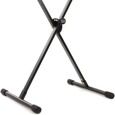 On-Stage KS8190X Bullet-Nose Keyboard Stand with Lok-Tight Attachment image 1