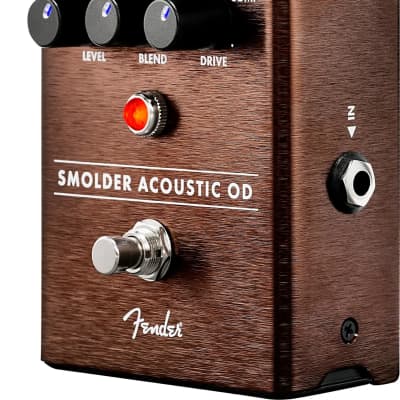 Fender Smolder Acoustic Overdrive Effects Pedal image 2