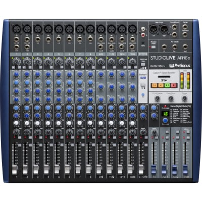 PreSonus StudioLive AR16c USB-C 18-Channel Hybrid Performance and Recording Mixer (Demo Unit) image 3
