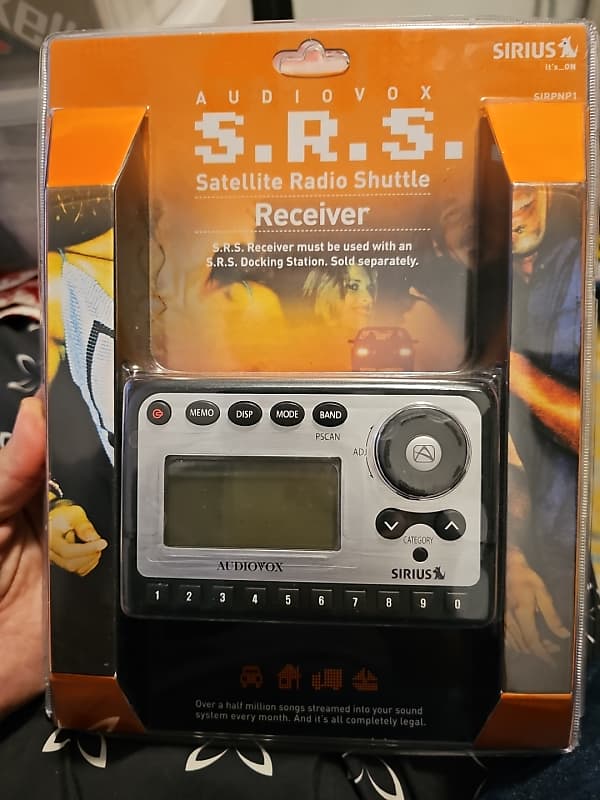 Audiovox SIRPNP1 S.R.S. Satellite 📡🛰️ Radio Shuttle Receiver | Reverb