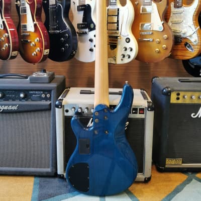 Yamaha TRB-5 II Made in japan 5 Strings 2000 Translucent