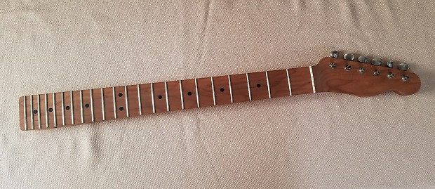 Warmoth Lic By Fender Roasted Maple Telecaster Neck Tele Neck Loaded