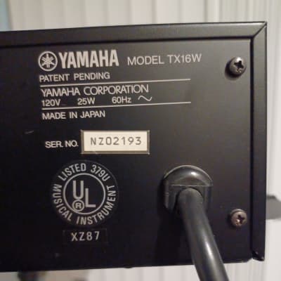 Yamaha TX16W Digital Wave Filtering Sampler | Reverb