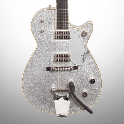 Gretsch G6129T59 Vintage Select 59 Electric Guitar (with Case), Silver Jet image 1