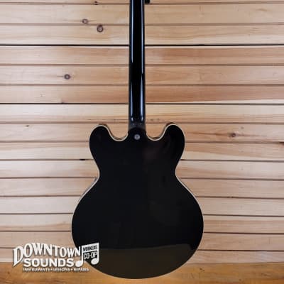 Gibson ES-335 with Hardshell Case - Vintage Ebony image 5