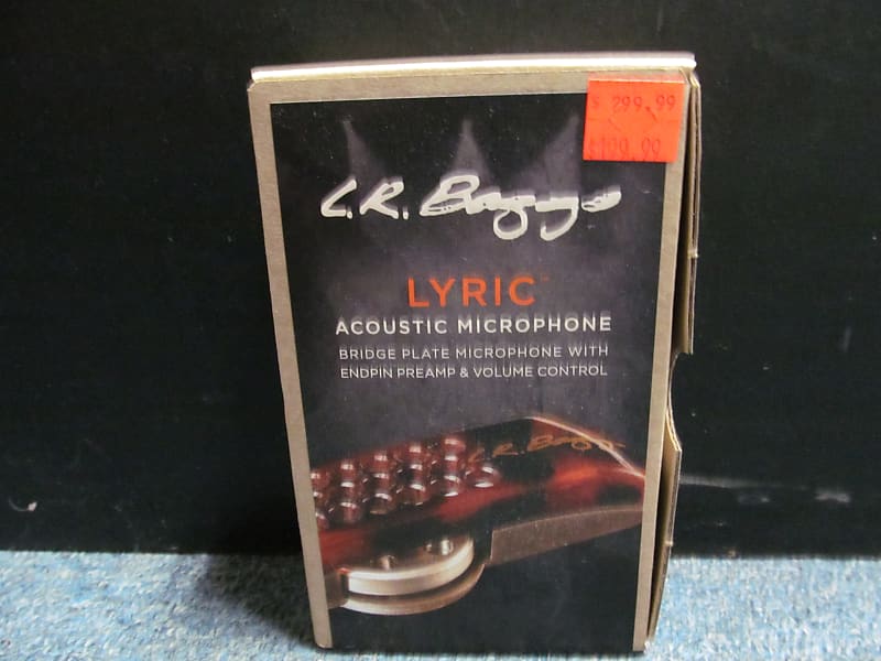 LR Baggs Lyric Acoustic Guitar Microphone System with Preamp Reverb