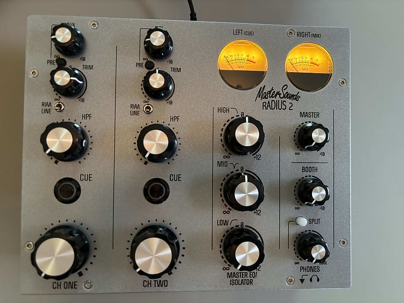 MasterSounds Radius 2 MKI Rotary DJ Mixer | Reverb