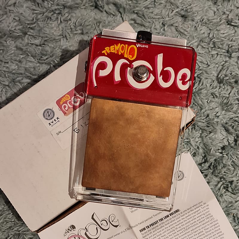 Zvex Tremolo Probe 2010s - Hand Painted | Reverb