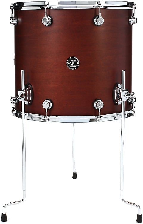 DW Performance Series Floor Tom - 16 x 18 inch - Tobacco Stain image 1