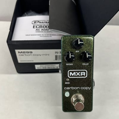MXR M299 Carbon Copy Mini Analog Delay 2019 - Present - Green image 2