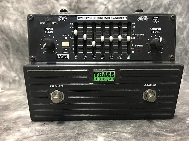 Trace Elliot Tag1 Tag 1 Trace Acoustic Seven Band Graphic | Reverb