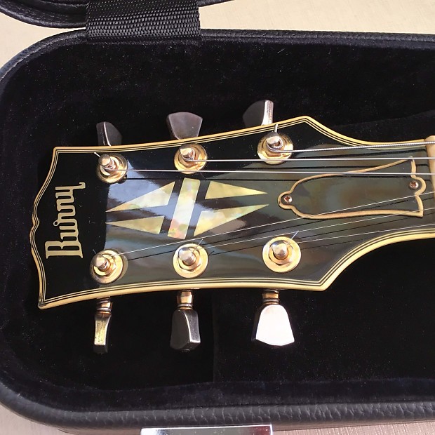 Burny Japan Les Paul Custom Lefty P94 LH Left Handed 1980