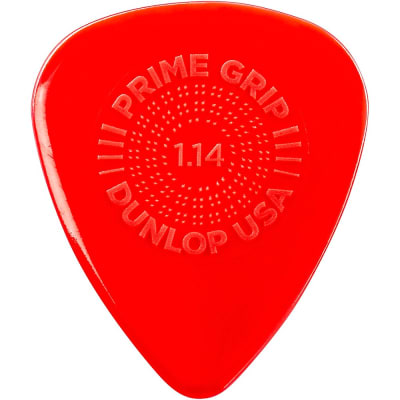 Dunlop Prime Grip Delrin 500 Guitar Picks 1.14 mm 12 Pack image 3