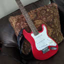 Squier Mini Stratocaster with Laurel Fretboard 2014 Red