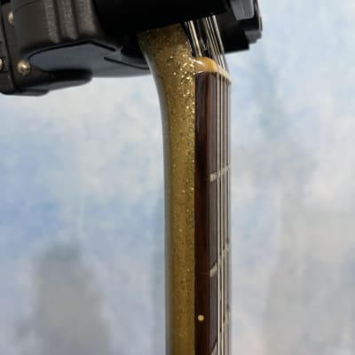 Burny LV 115KK LArc en Ciel ken Signature Gold Flying V Made