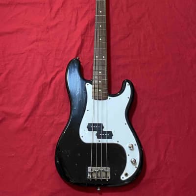 フジゲン製 Squier PB Mシリアル ピックアップ交換済 Squier by Fender Silver Series SJB-36 3TS フジゲン L0